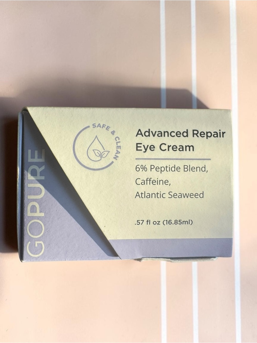 Advanced Repair Eye Cream — Cream & Lavender